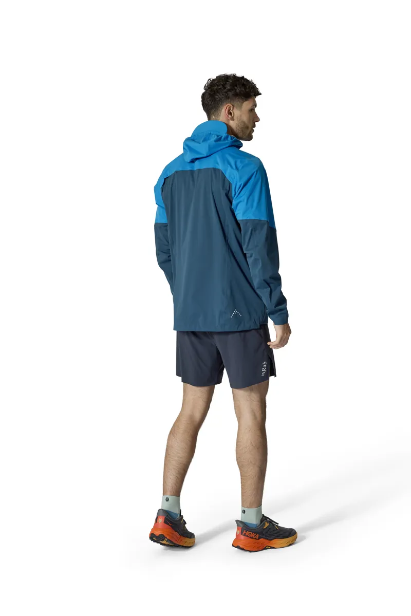 Rab Men's Kinetic Ultra Jacket in Maya Blue/Tempest Blue-3