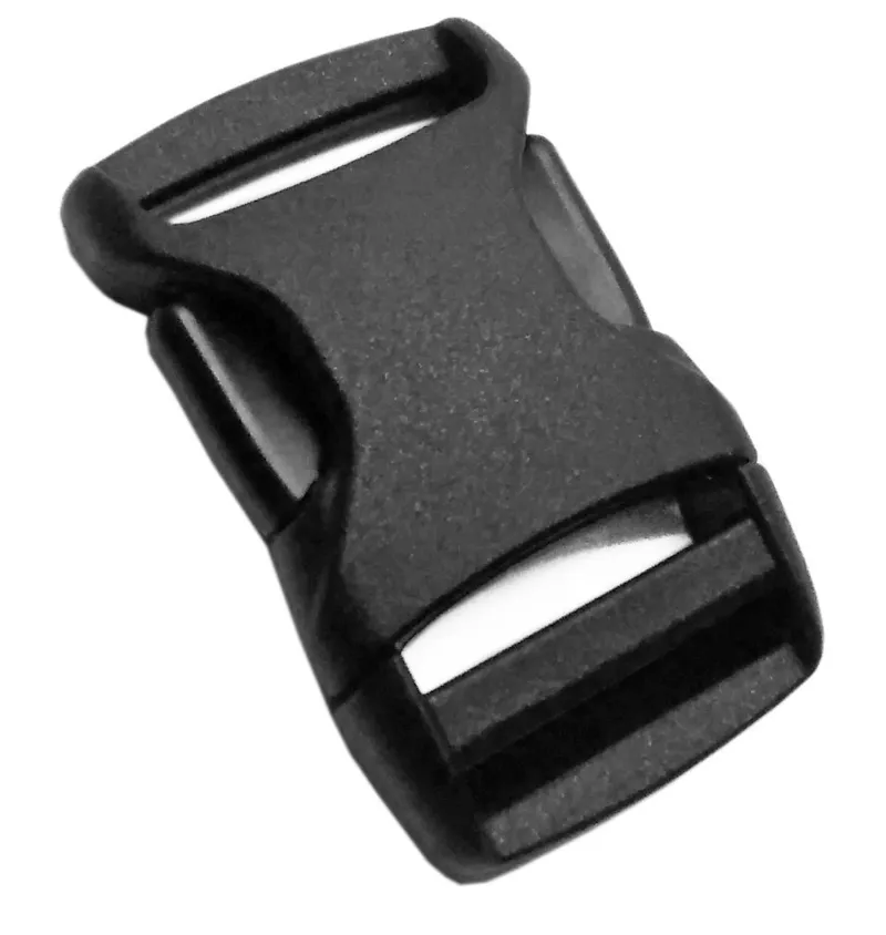 Lowe Alpine 25mm Side Squeeze Single Buckle in Black