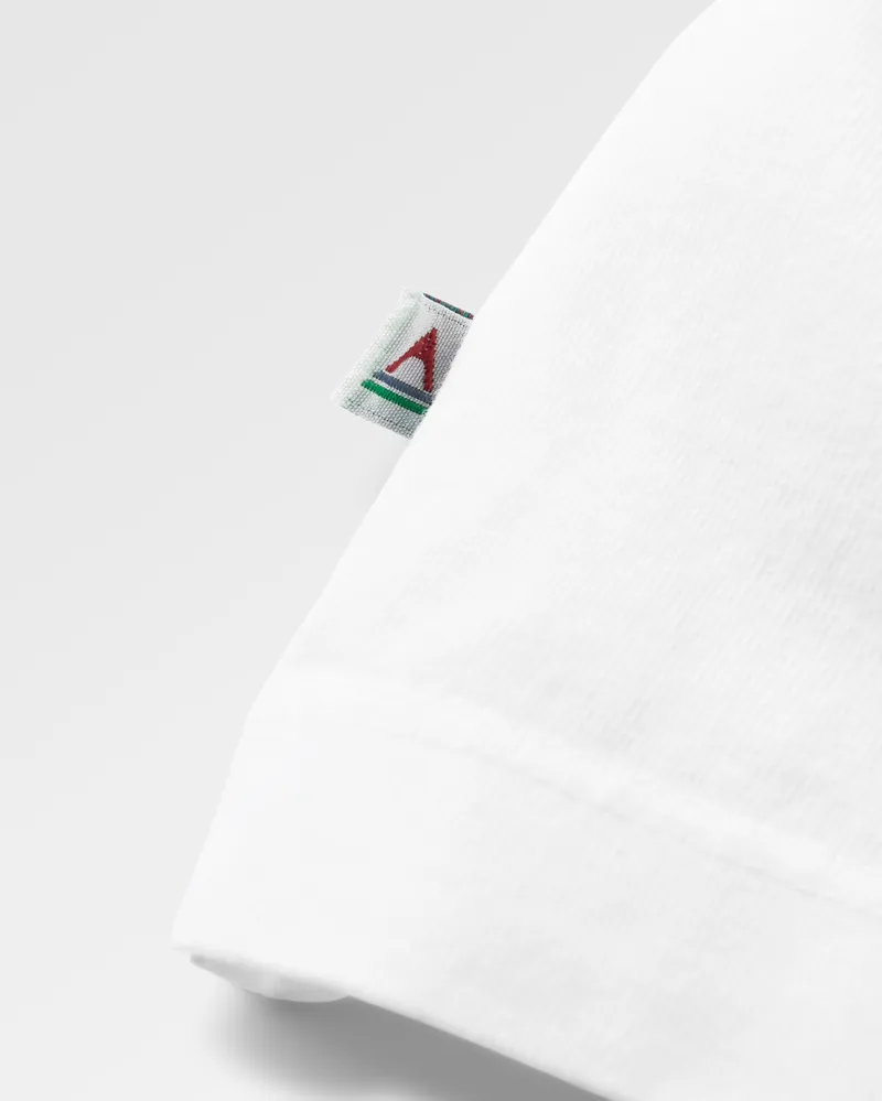 Passenger Men's Laidback Recycled Cotton Relaxed Fit T-Shirt in White-3