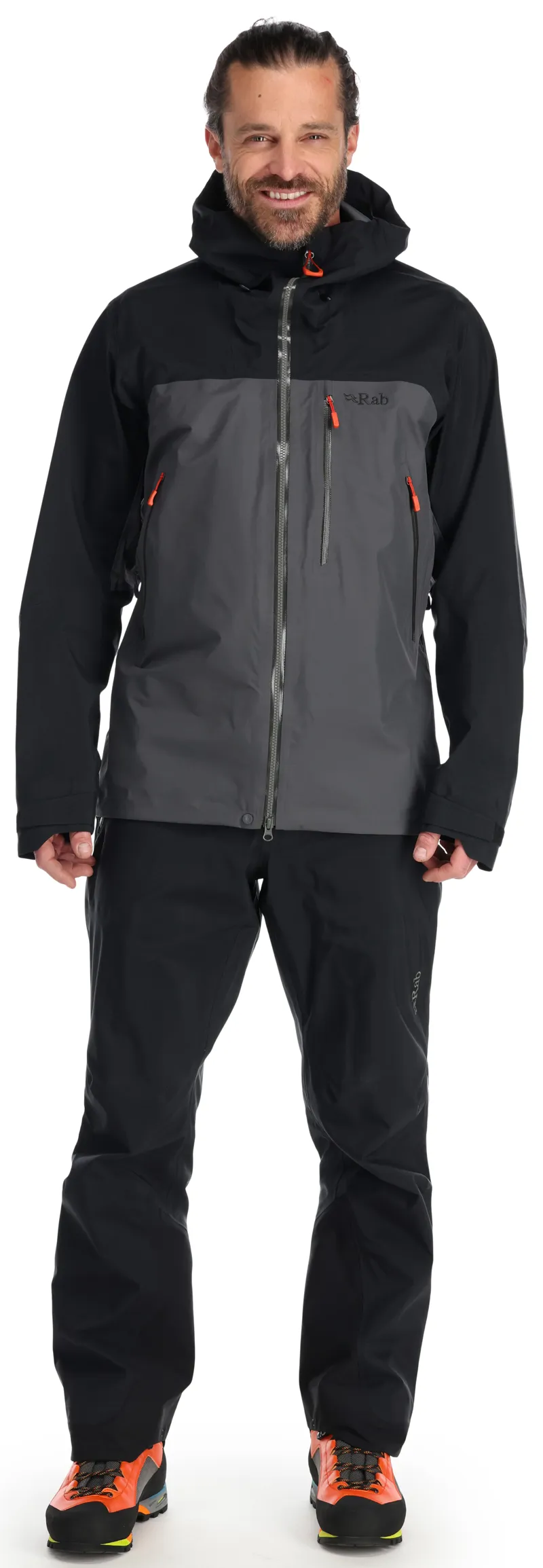 Rab Men's Latok Mountain Gore -Tex Pro Waterproof Jacket in Black/Graphene-4