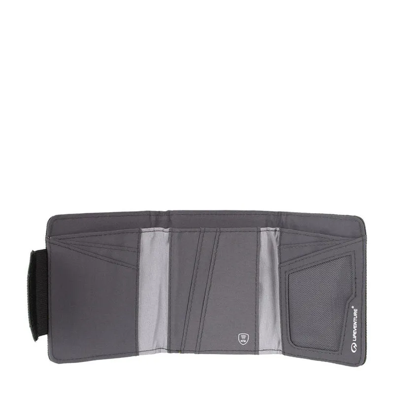 Lifeventure RFID Wallet Recycled in Grey-3