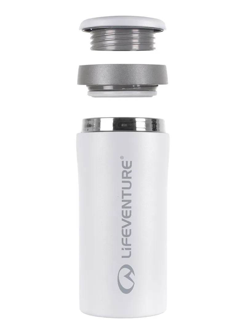Lifeventure Thermal Mug 300ml in Light Grey-2