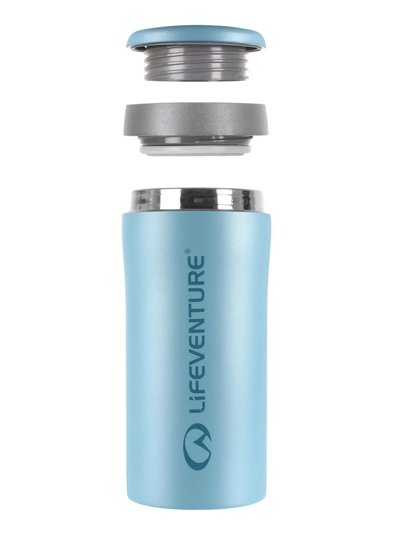 Lifeventure Thermal Mug 300ml in Matt Ice Blue-2
