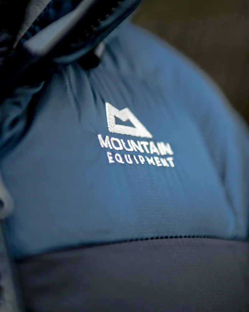 Mountain Equipment Men's Lightline Block Jacket in Black/Blue Nights-3