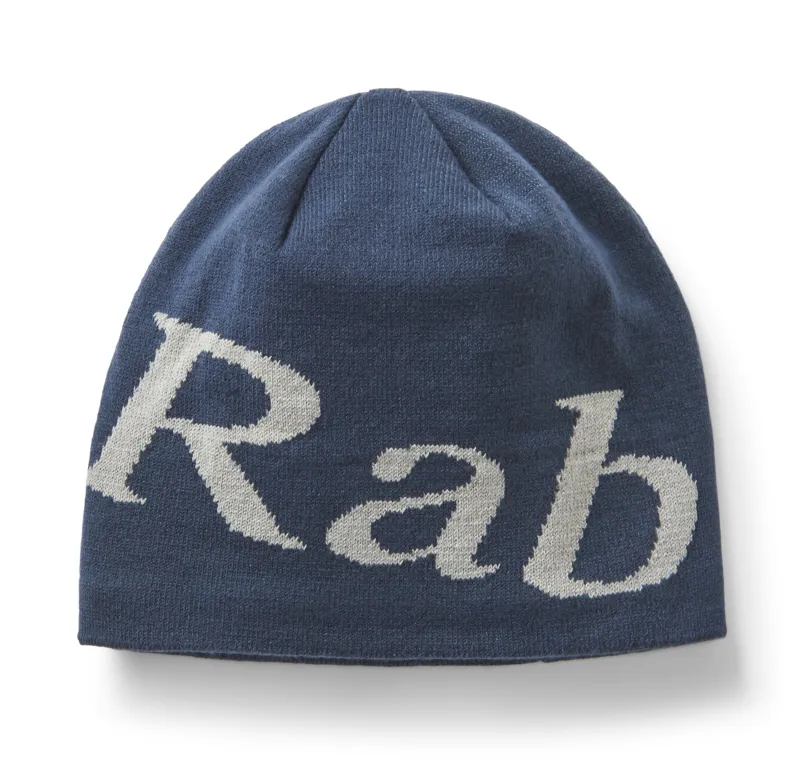 Rab Unisex Rab Logo Beanie in Anthracite / Granite for sale online