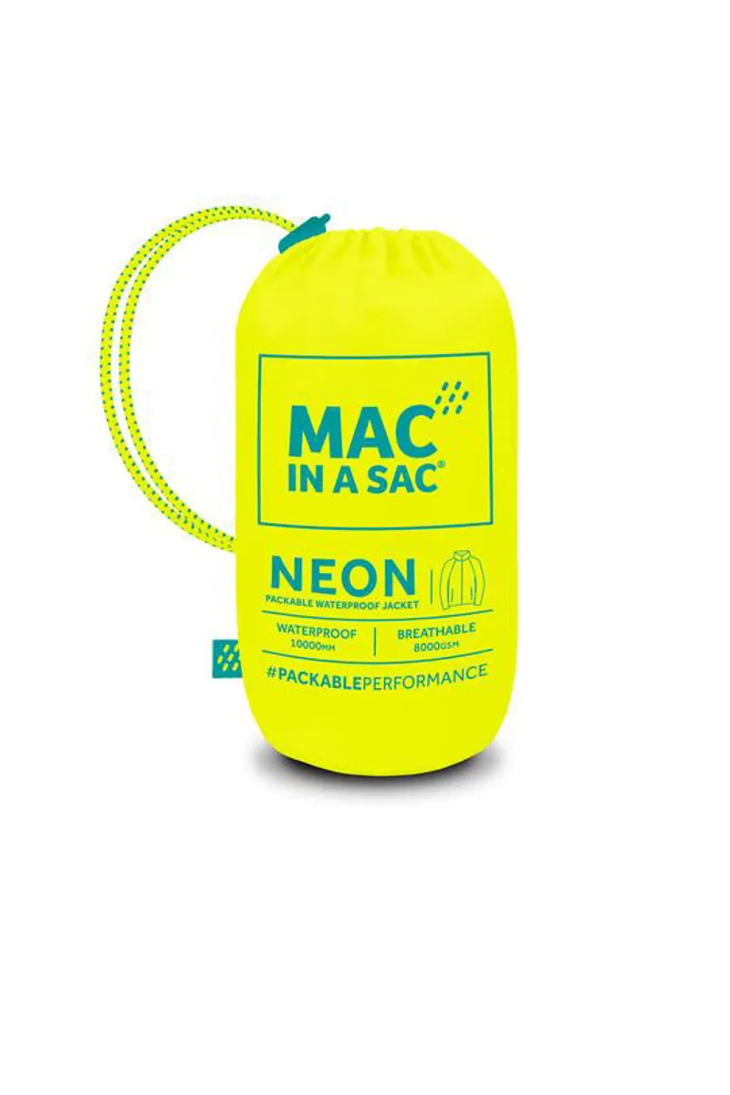 Mac in a Sac Unisex Origin 2 Jacket in Neon Yellow-1