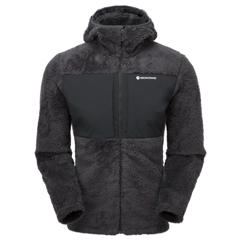 Montane Men's Caldus XT Hooded Fleece Jacket in Midnight Grey