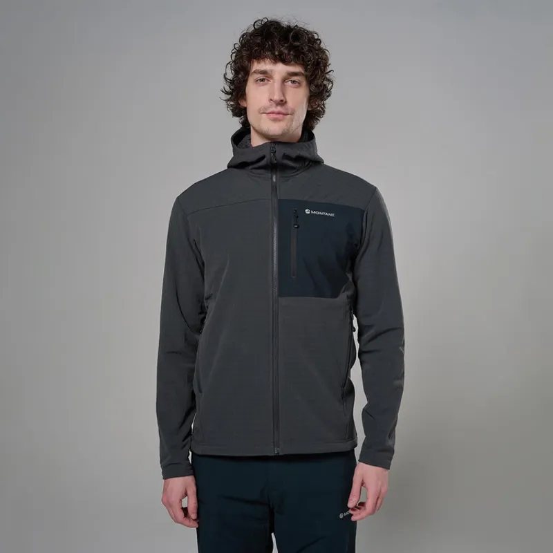 Montane Men's Dura Hoodie in Midnight Grey-1