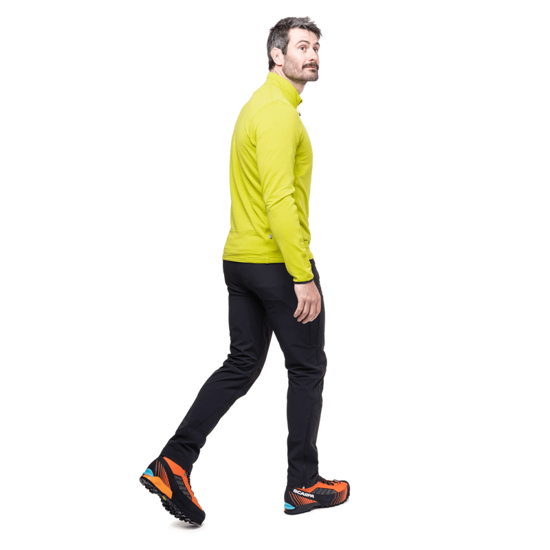 Mountain Equipment Men's Lumiko Zip-T Fleece in Vine/Cosmos-6