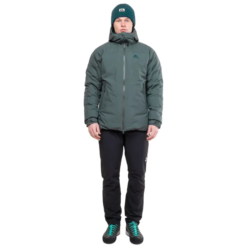 Mountain Equipment Men's Triton Jacket in Slate Green/Cosmos-1