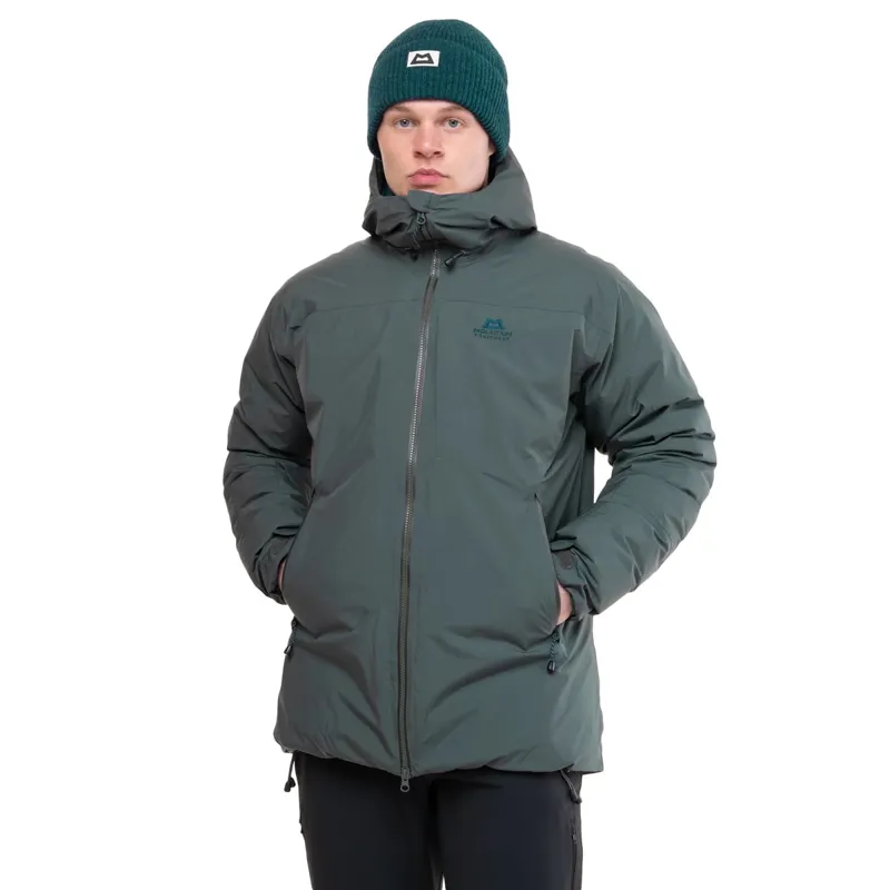 Mountain Equipment Men's Triton Jacket in Slate Green/Cosmos-2