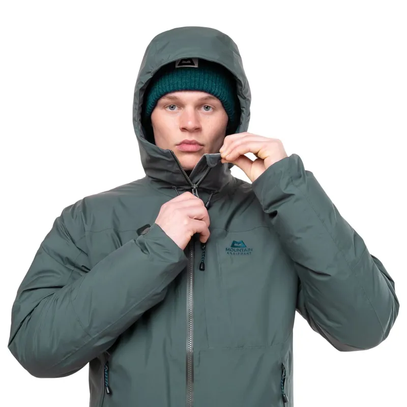 Mountain Equipment Men's Triton Jacket in Slate Green/Cosmos-6