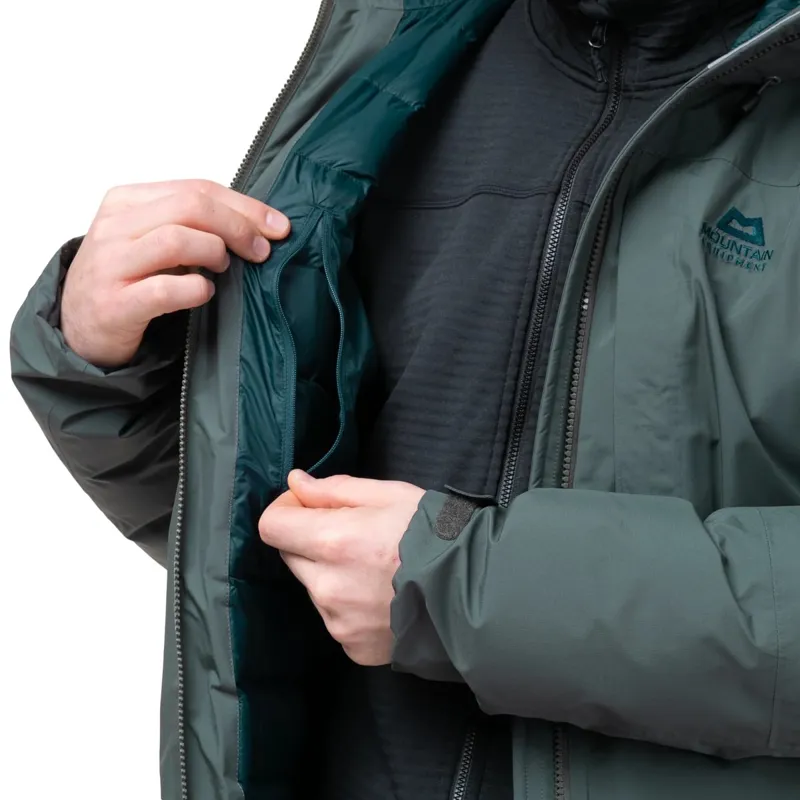 Mountain Equipment Men's Triton Jacket in Slate Green/Cosmos-7