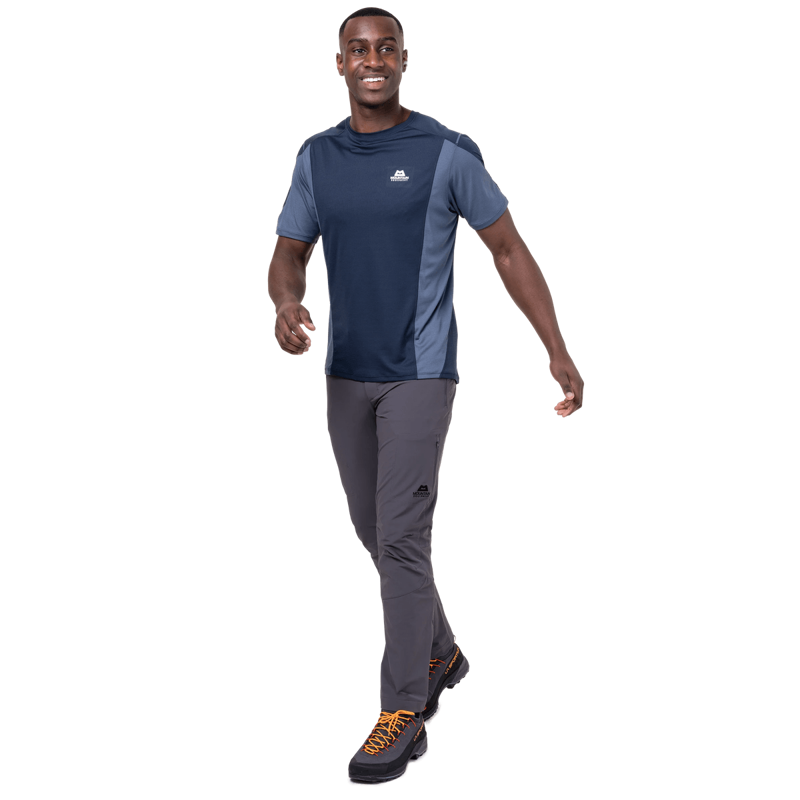 Mountain Equipment Men's Ignis Tee in Cosmos/Dusk-6