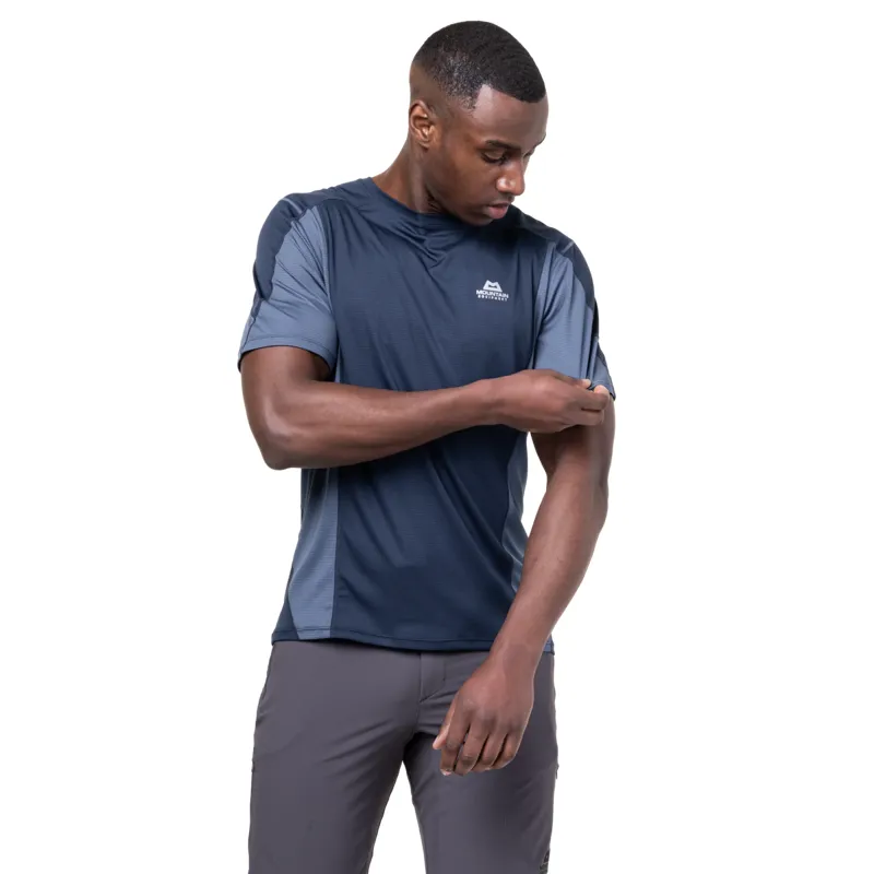 Mountain Equipment Men's Ignis Tee in Cosmos/Dusk-1