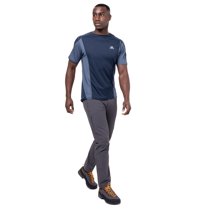 Mountain Equipment Men's Ignis Tee in Cosmos/Dusk-3