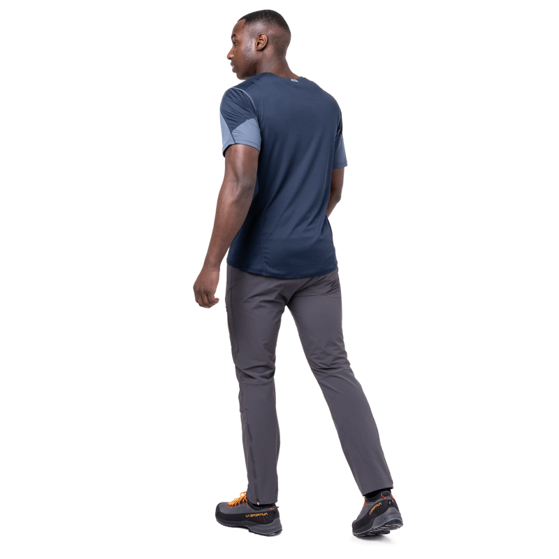 Mountain Equipment Men's Ignis Tee in Cosmos/Dusk-4