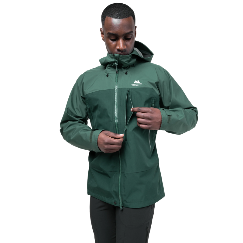 Mountain Equipment Men's Makalu Jacket in Pine/Fern-4