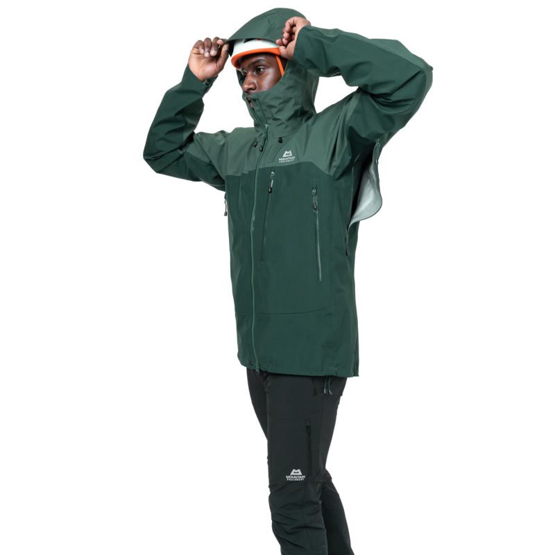 Mountain Equipment Men's Makalu Jacket in Pine/Fern-5