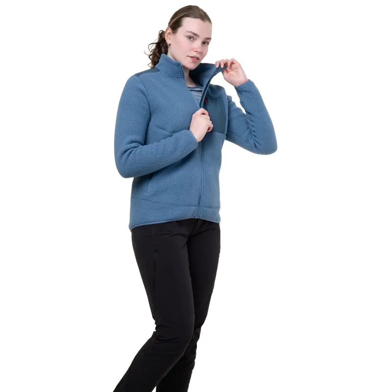 Mountain Equipment Women's Highpile Jacket in Stellar/Majolica-5