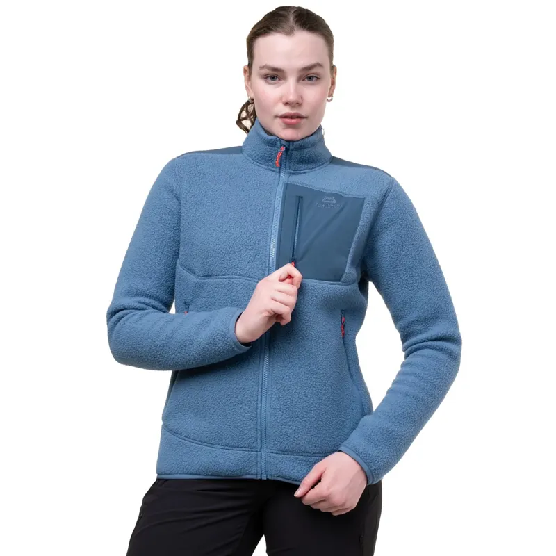 Mountain Equipment Women's Highpile Jacket in Stellar/Majolica-1
