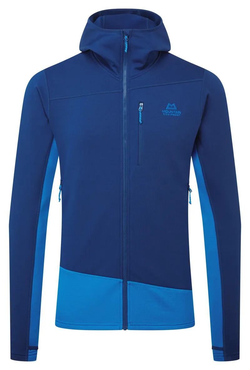 Mountain Equipment Men's Durian Hooded Jacket in Admiral/Atlantic