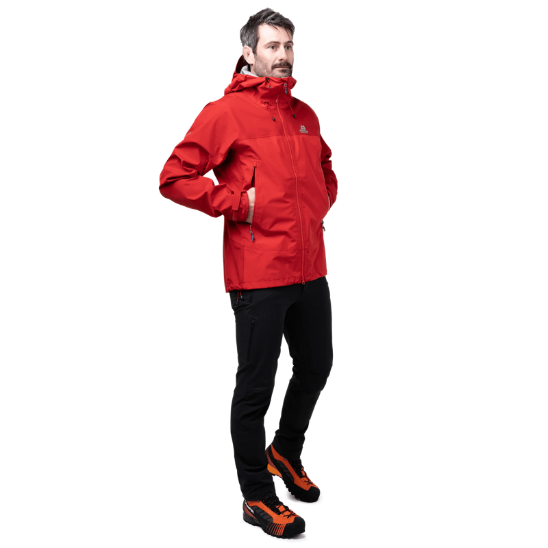 Mountain Equipment Men's Saltoro Jacket in Imperial Red/Crimson-3