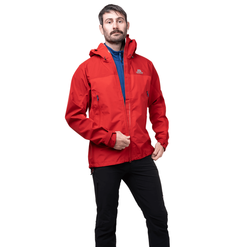 Mountain Equipment Men's Saltoro Jacket in Imperial Red/Crimson-1