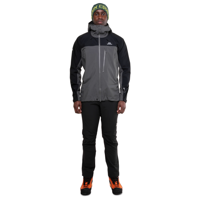 Mountain Equipment Men's Lhotse Jacket in Anvil Grey/Black-1