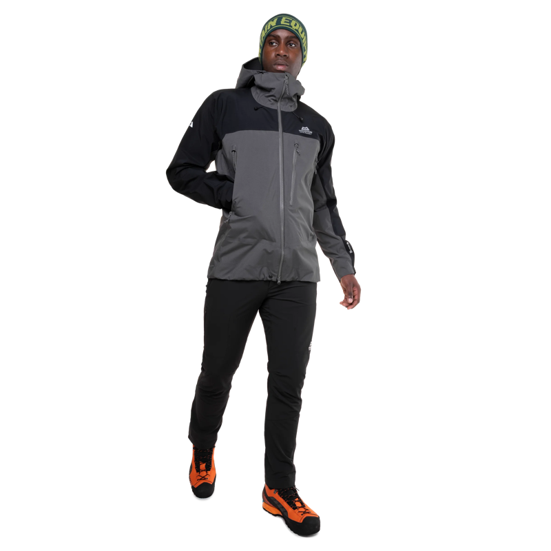 Mountain Equipment Men's Lhotse Jacket in Anvil Grey/Black-2