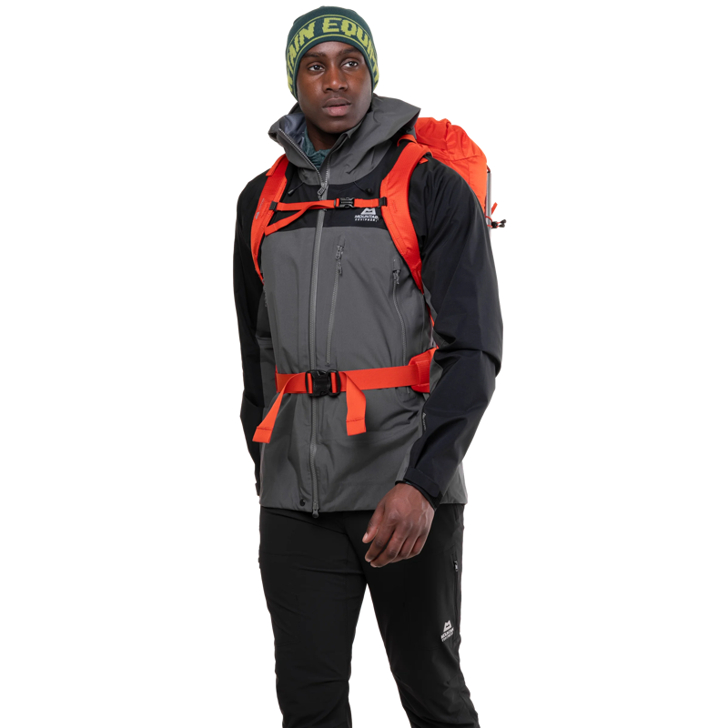 Mountain Equipment Men's Lhotse Jacket in Anvil Grey/Black-10