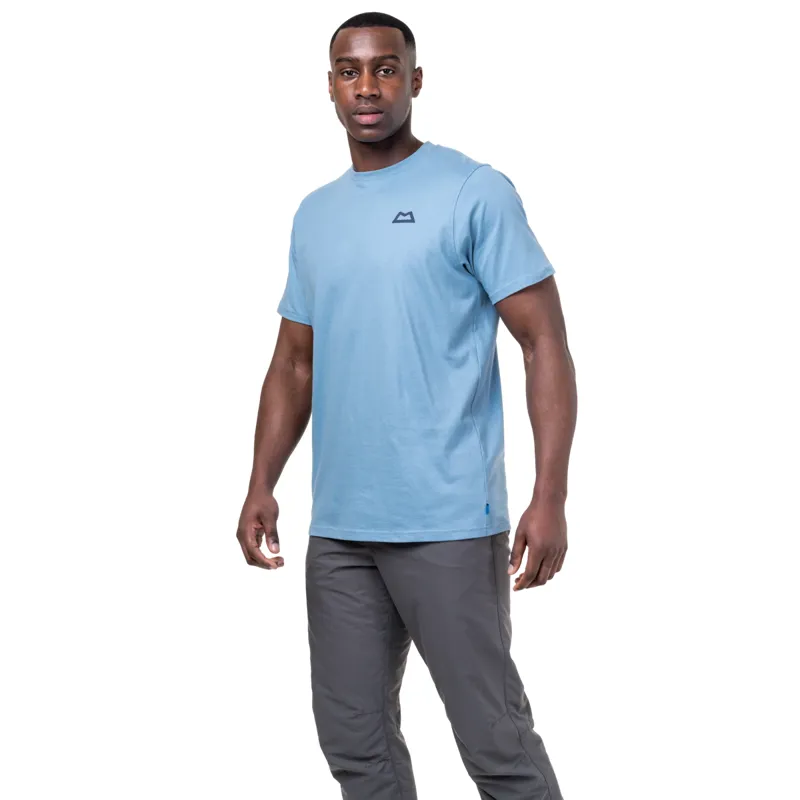 Mountain Equipment Men's Everest Tee in Heritage Blue-4