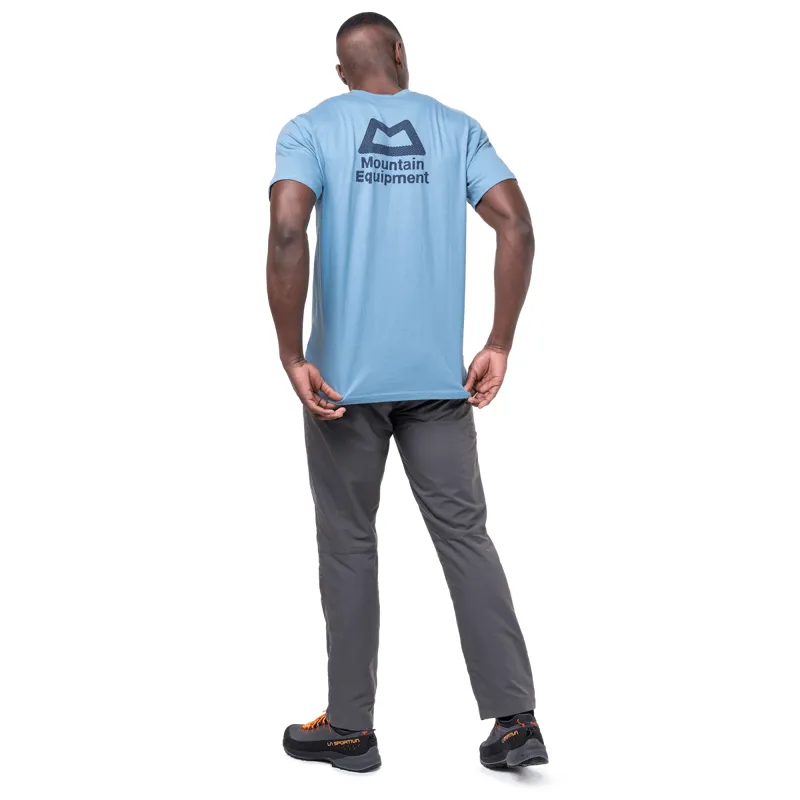 Mountain Equipment Men's Everest Tee in Heritage Blue-5