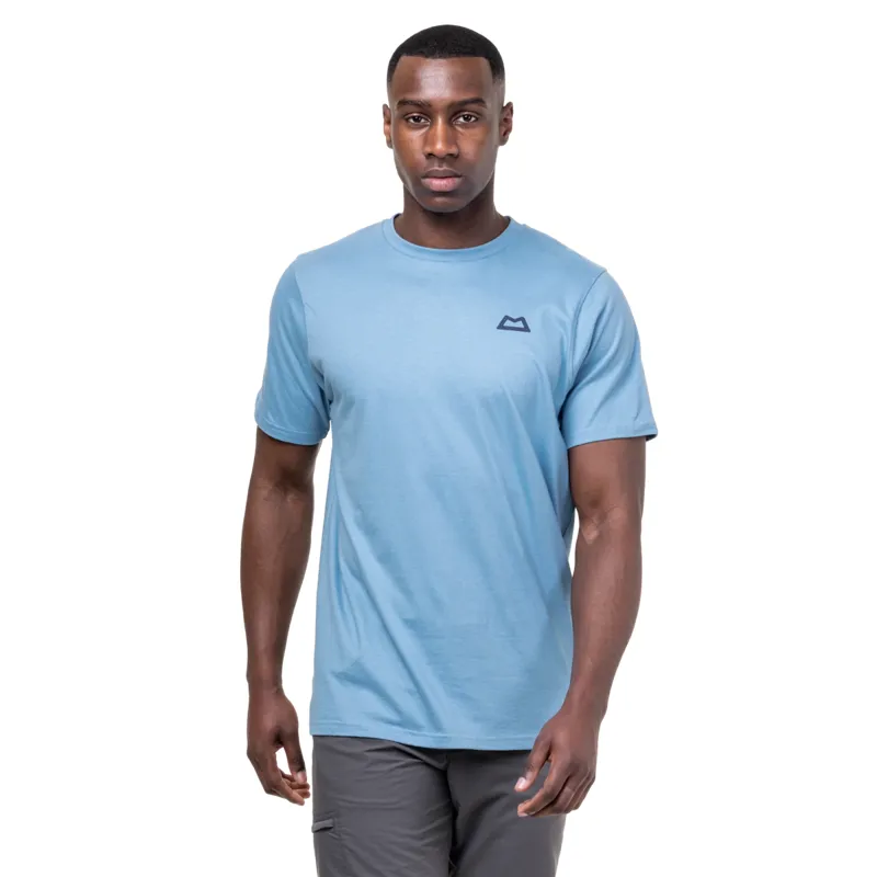 Mountain Equipment Men's Everest Tee in Heritage Blue-2