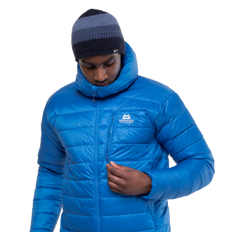 Mountain Equipment Men's Baltoro Jacket in Atlantic Blue-4