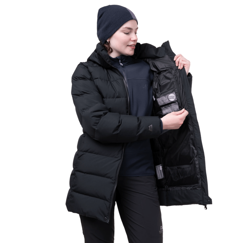 Mountain Equipment Women's Tromso Parka in Black-6