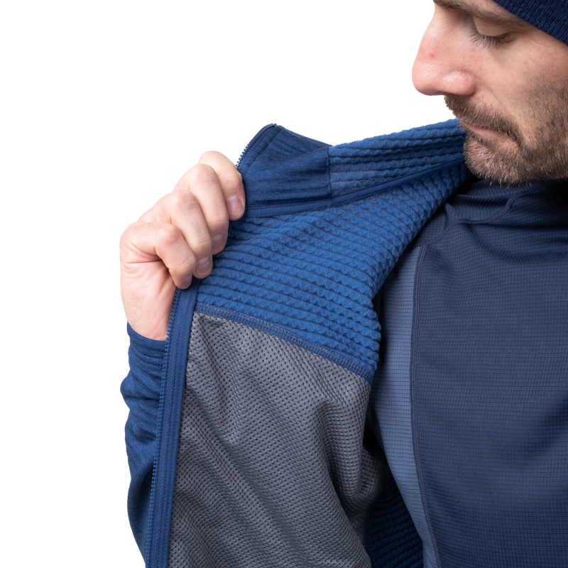 Mountain Equipment Men's Apiro Hooded Jacket in Admiral Blue-8