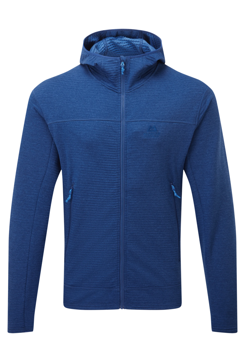 Mountain Equipment Men's Apiro Hooded Jacket in Admiral Blue