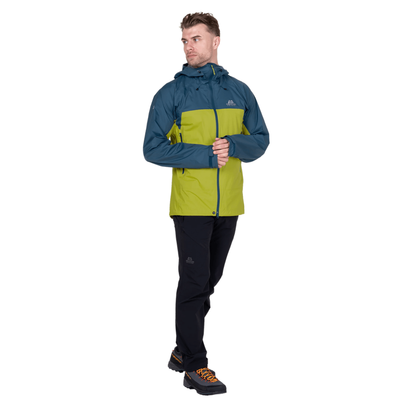Mountain Equipment Men's Raintower Jacket in Vine/Majolica-1