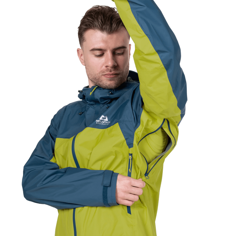Mountain Equipment Men's Raintower Jacket in Vine/Majolica-9