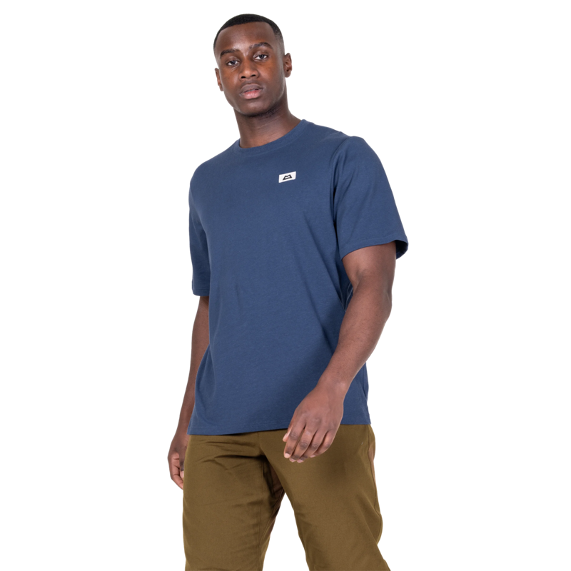 Mountain Equipment Men's Burren Tee in Dusk-2