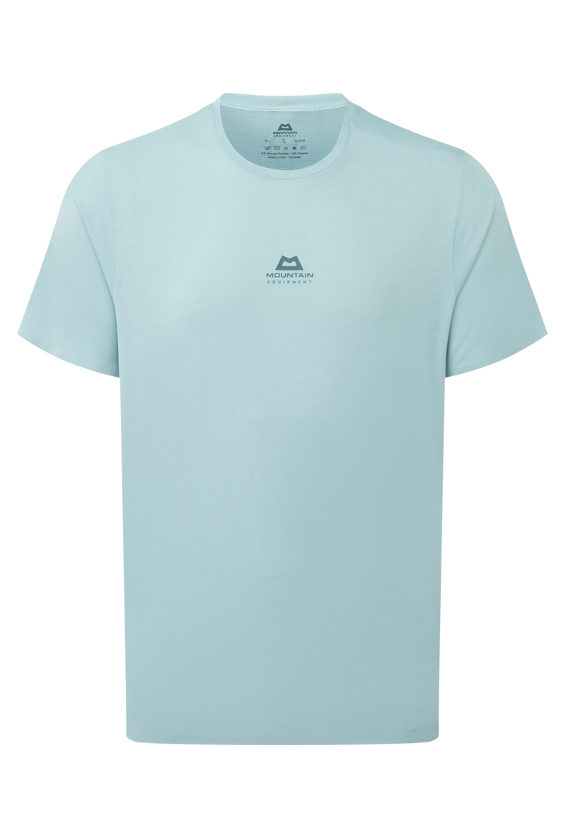 Mountain Equipment Men's Agilix Tee in Stone Blue