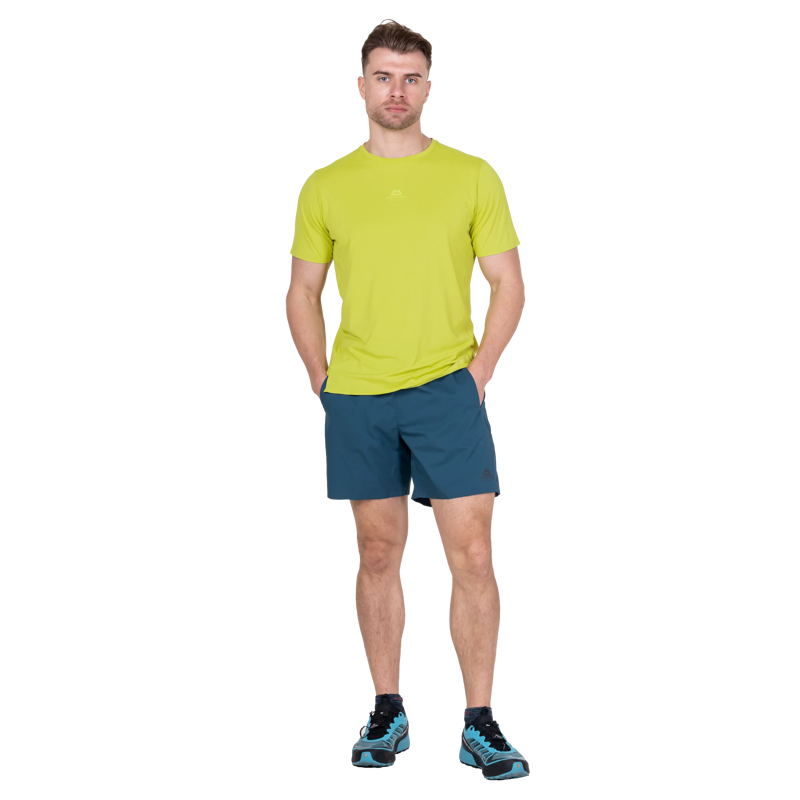 Mountain Equipment Men's Agilix 7 Shorts in Majolica Blue-4