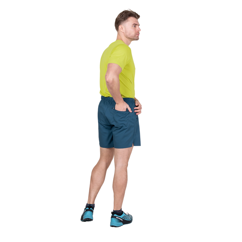 Mountain Equipment Men's Agilix 7 Shorts in Majolica Blue-8