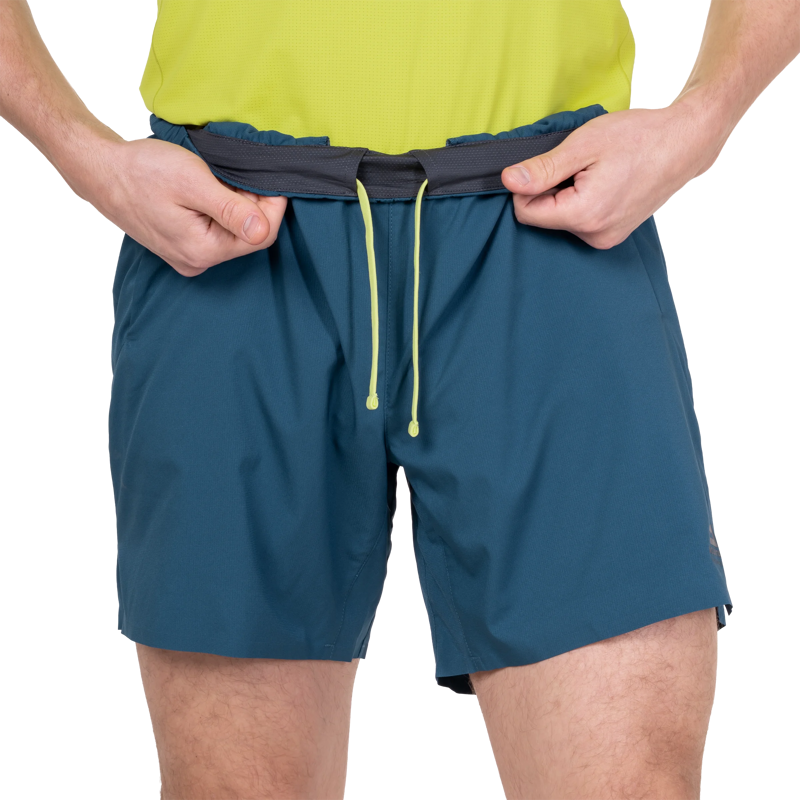 Mountain Equipment Men's Agilix 7 Shorts in Majolica Blue-2