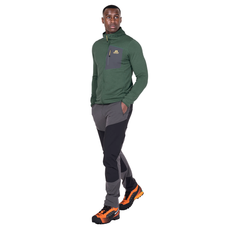 Mountain Equipment Men's Ibex Alpine Pant in Anvil Grey/Black-8