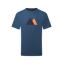 Mountain Equipment Men's Twin Peaks Tee in Denim Blue