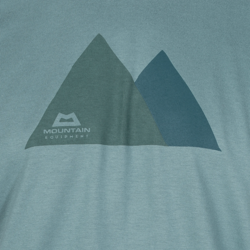 Mountain Equipment Men's Twin Peaks Tee in Goblin Blue-1