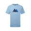 Mountain Equipment Men's Twin Peaks Tee in Heritage Blue