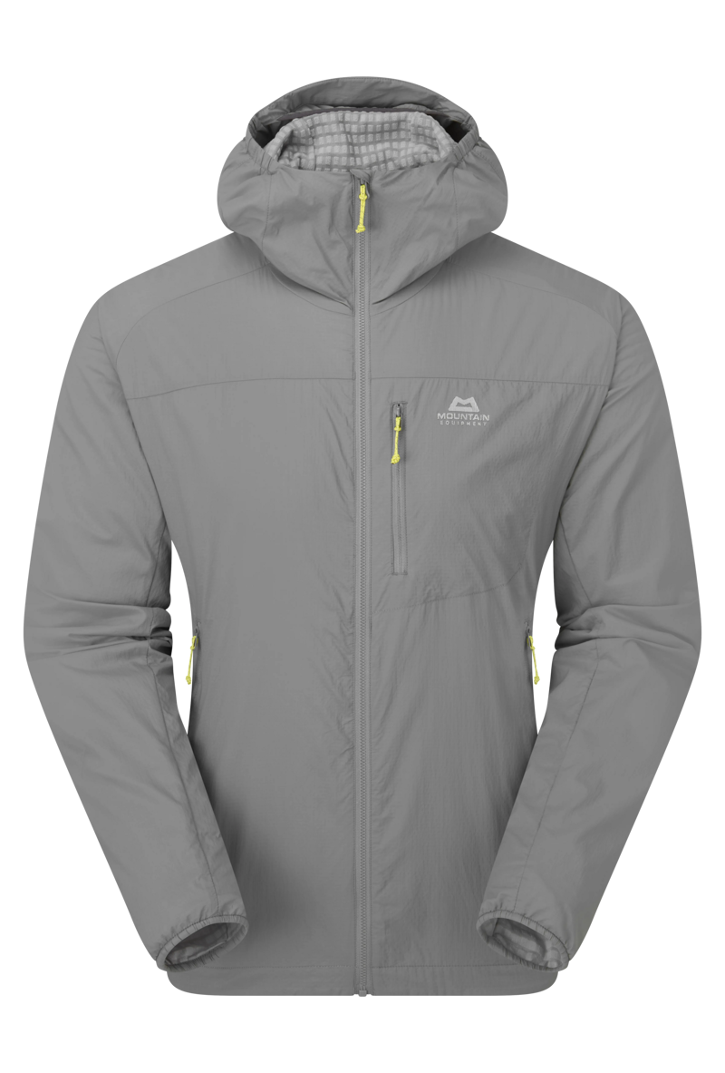 Mountain Equipment Men's Aerotherm Hooded Jacket in Tufa